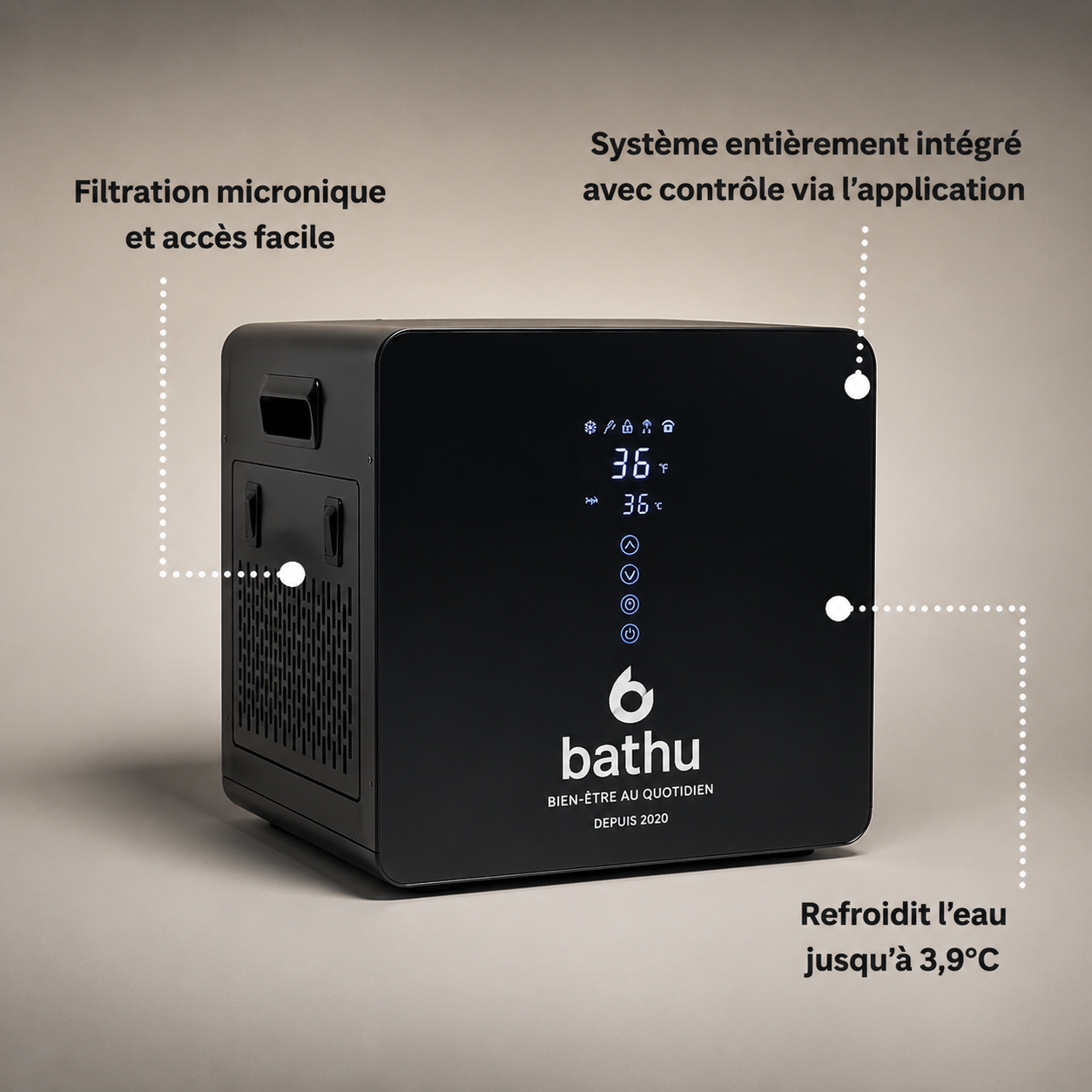 STOÏK - Bain froid de récupération.