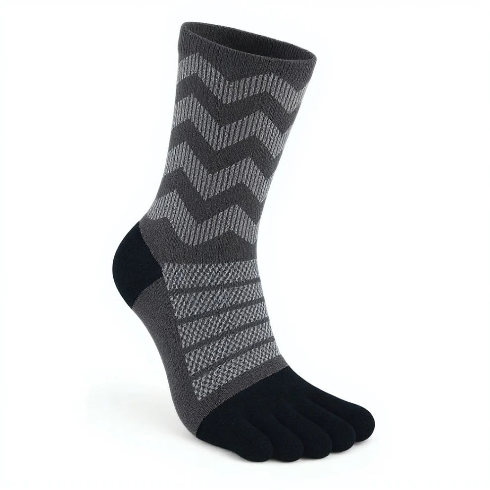 Chaussettes Trail / Randonnée -  5-Orteils en laine de mérino