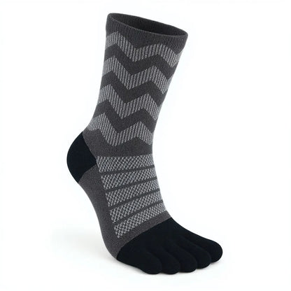 Chaussettes Trail / Randonnée -  5-Orteils en laine de mérino