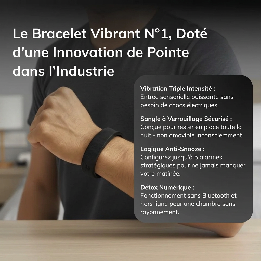 Le réveil qui te fait commencer la journée en douceur.