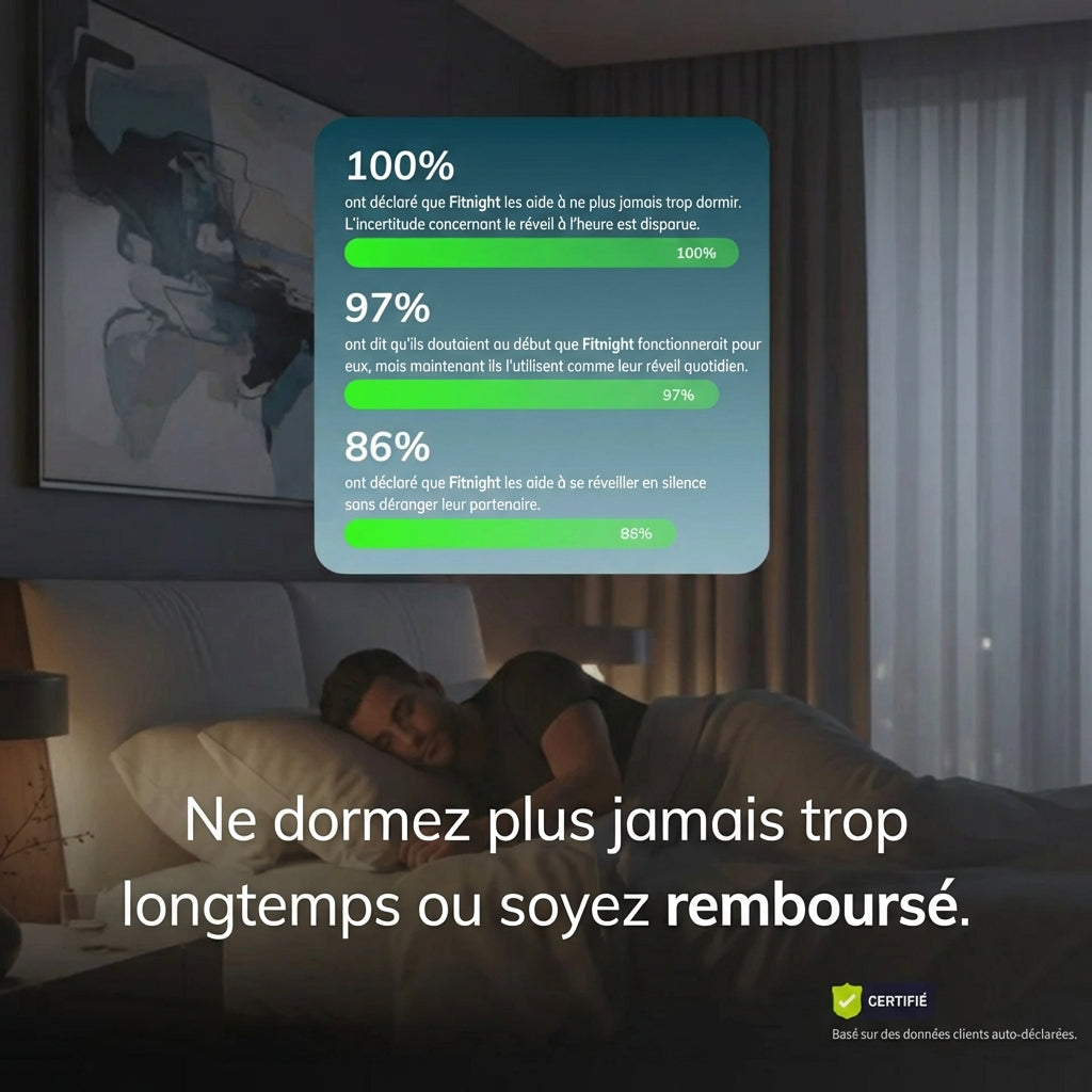 Le réveil qui te fait commencer la journée en douceur.