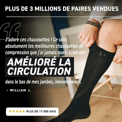 Chaussettes de compression en Alpaga